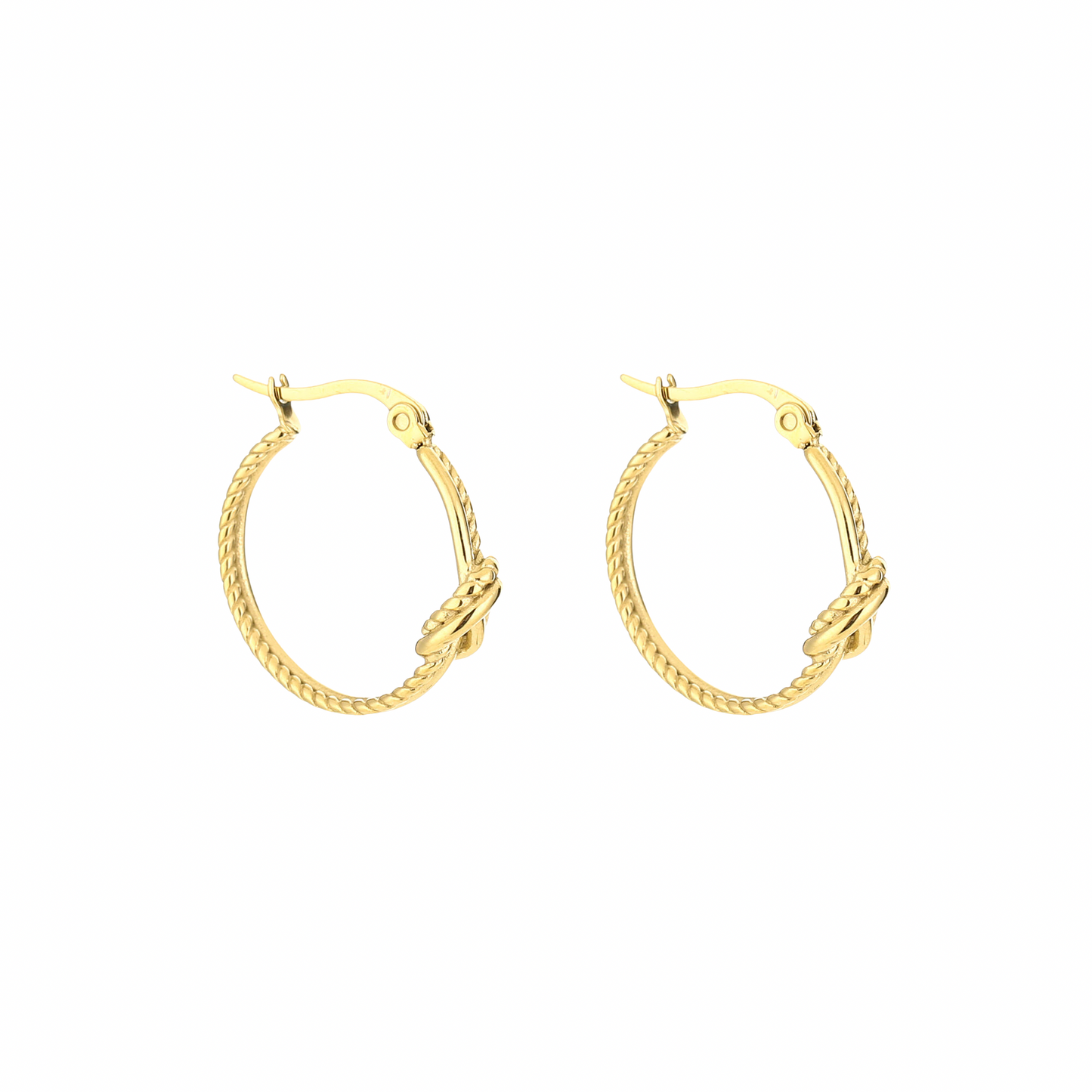 Oorbellen | Hoops knoop