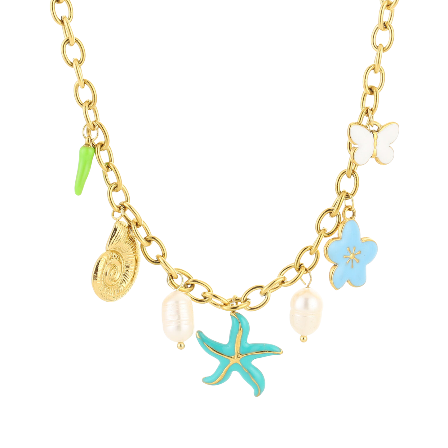 Ketting | Bedel zeester - Louxx the brand