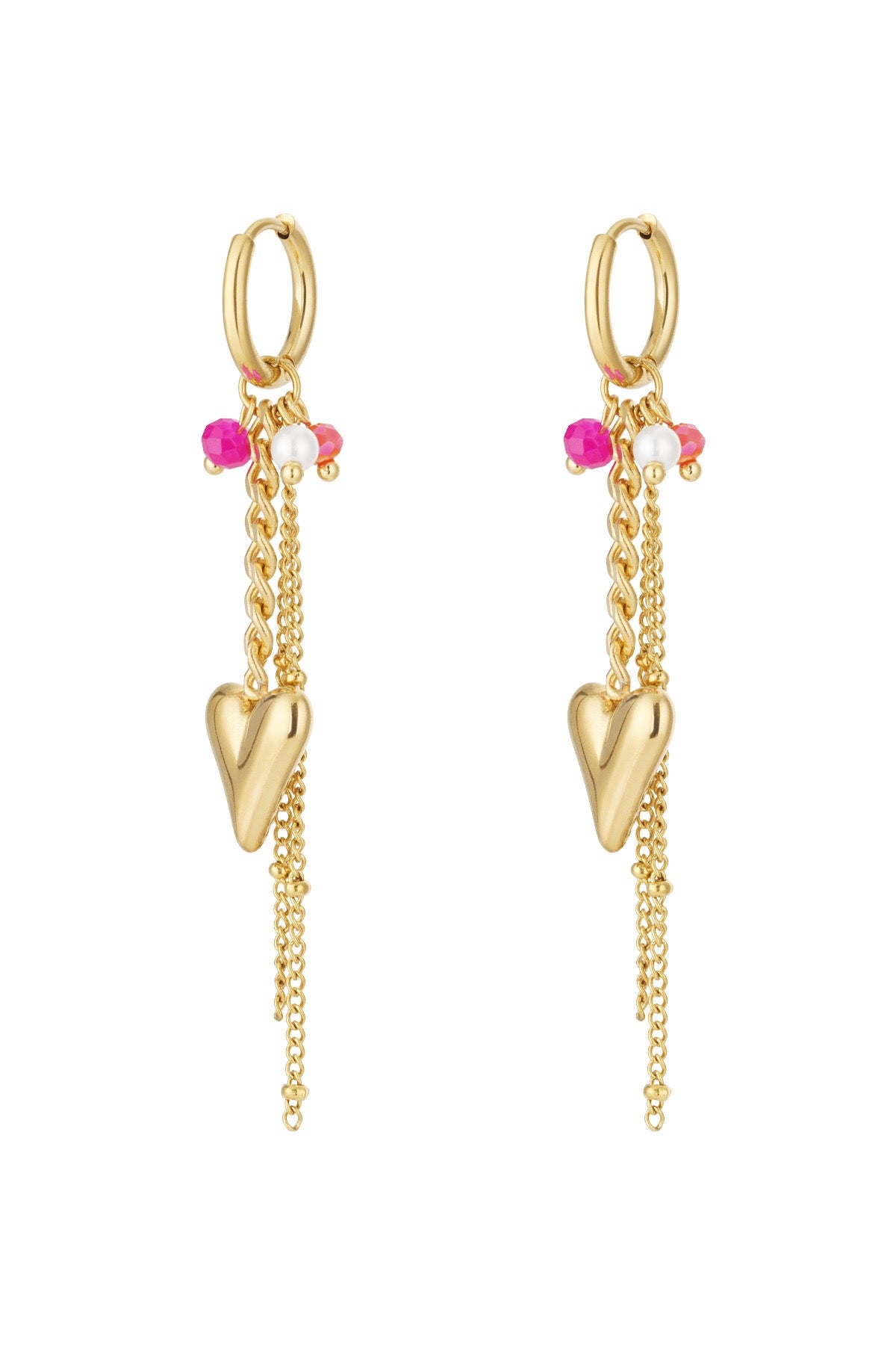 Oorbellen | Hart - Louxx the brand