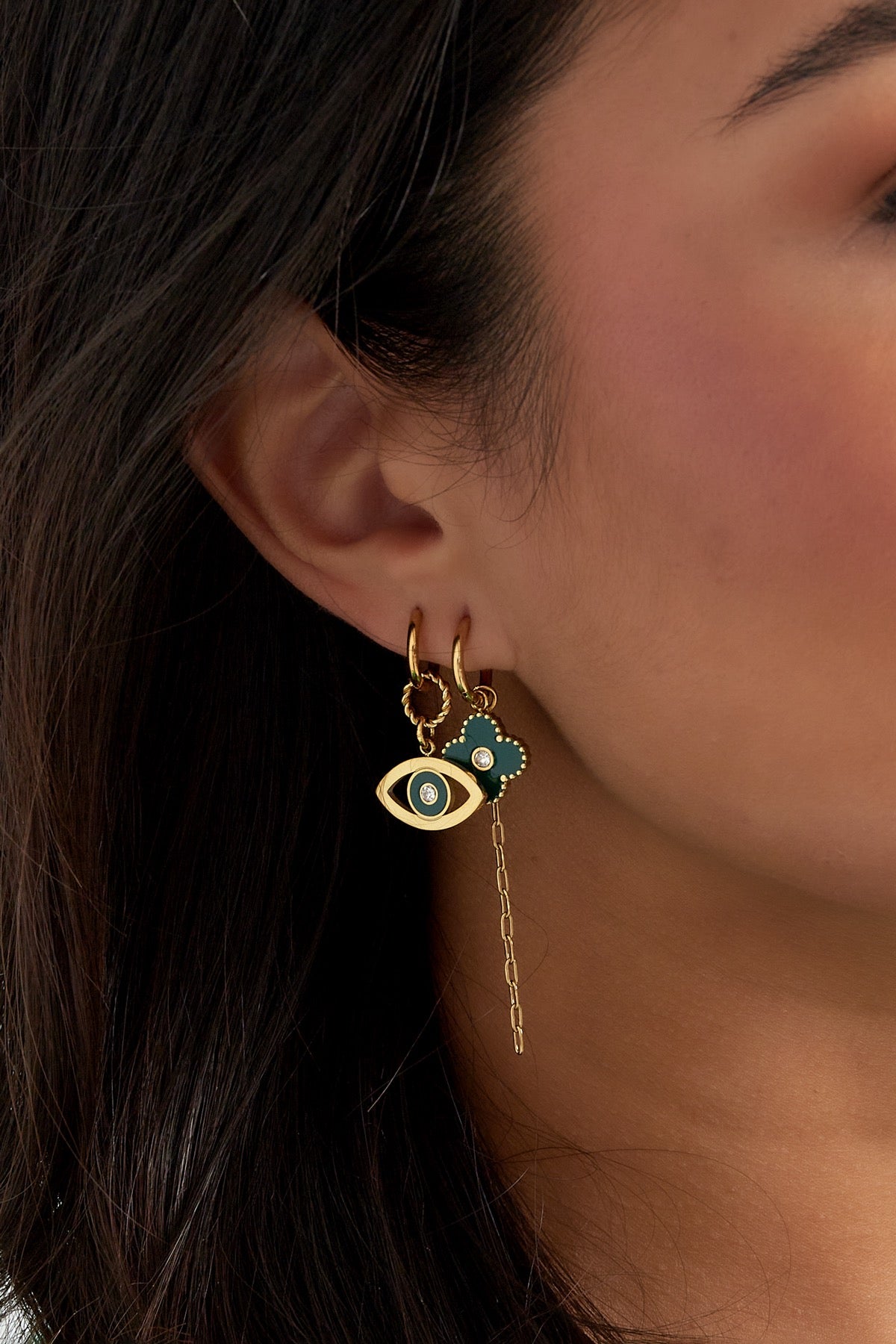 Oorbellen | Eye - Louxx the brand
