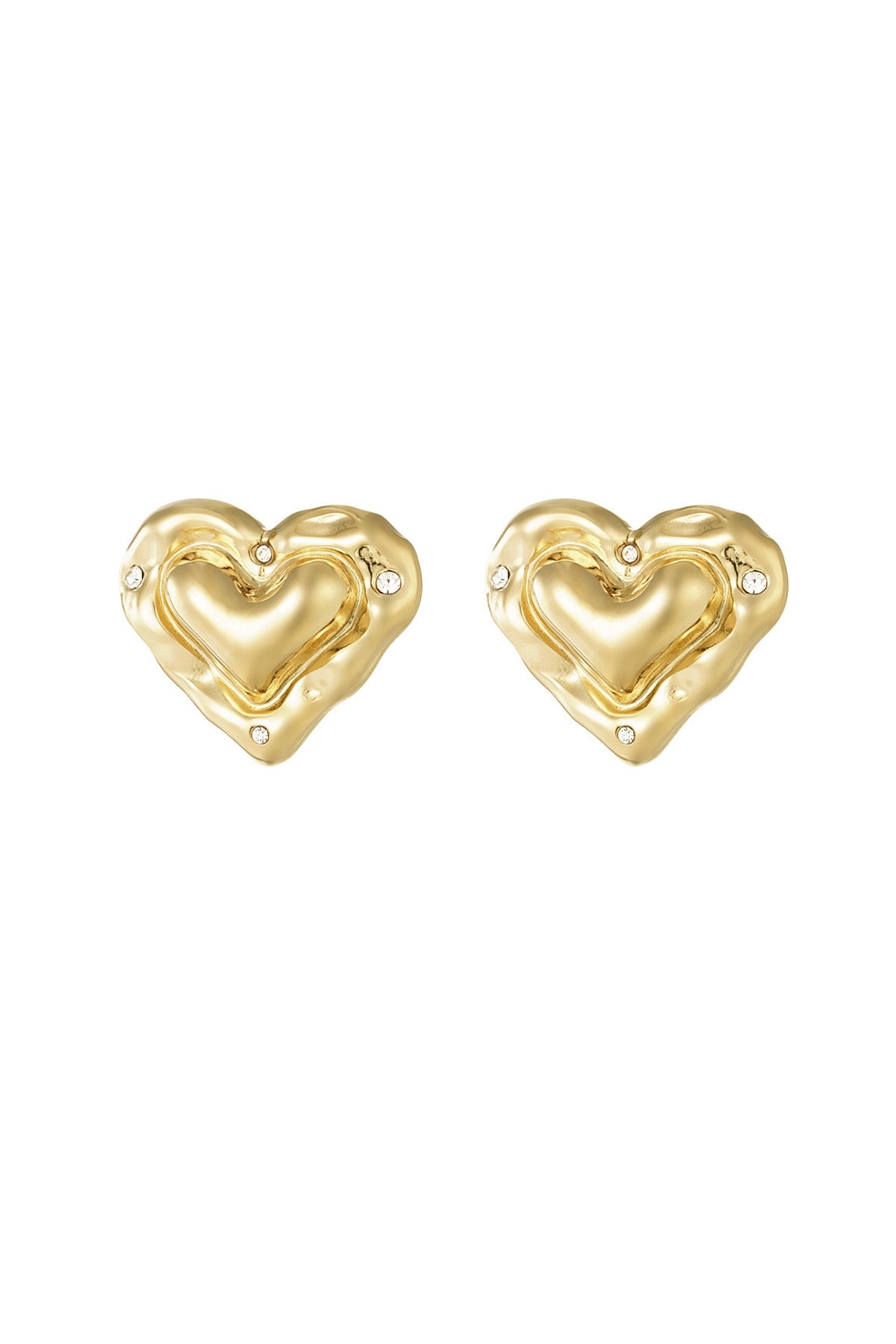 Oorbellen | Hart - Louxx the brand