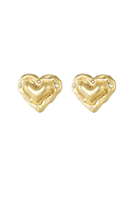 Oorbellen | Hart - Louxx the brand