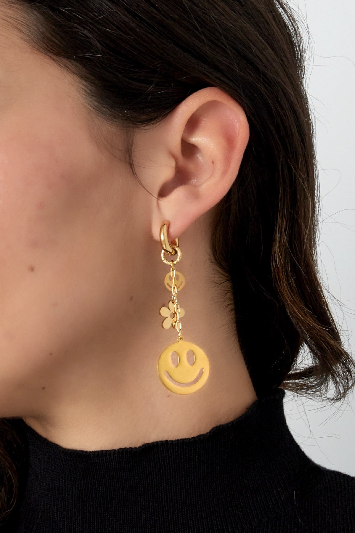 Oorbellen | Smiley - Louxx the brand