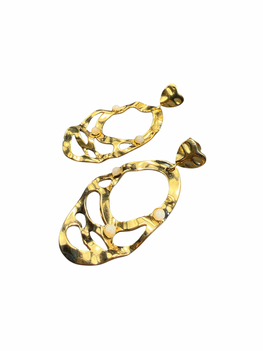 Oorbellen | Ovale hart