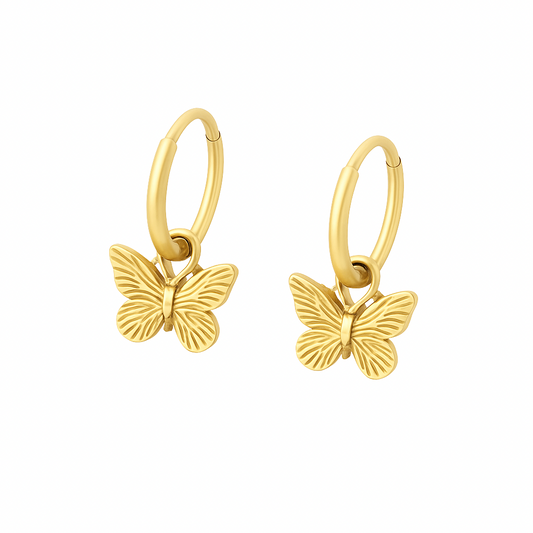 Oorbellen | Butterfly - Louxx the brand