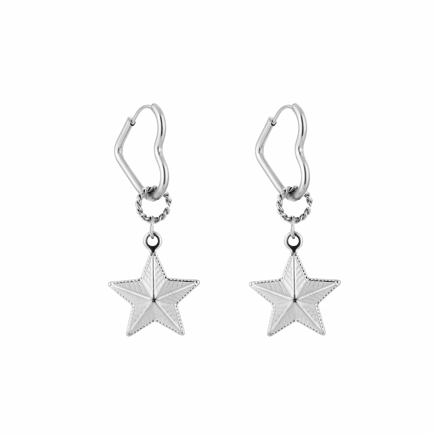 Oorbellen | Ster - Louxx the brand