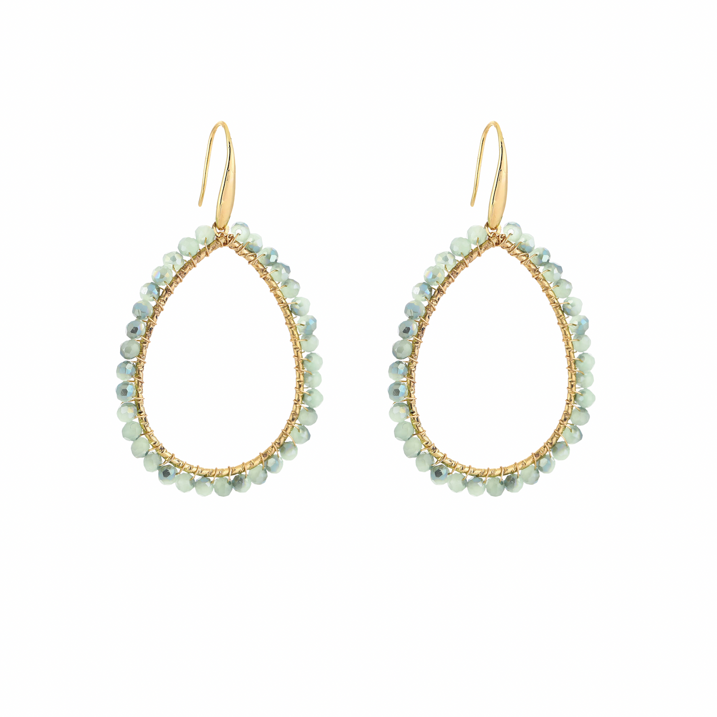 Oorbellen | Kralen druppel