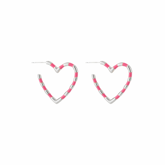 Oorbellen | Kleur hart - Louxx the brand