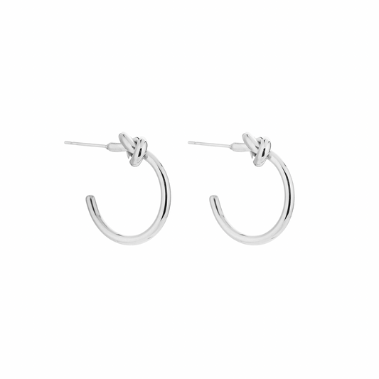 Oorbellen | Hoop knoop - Louxx the brand