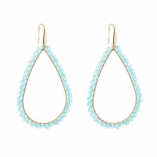 Oorbellen | Kralen druppel