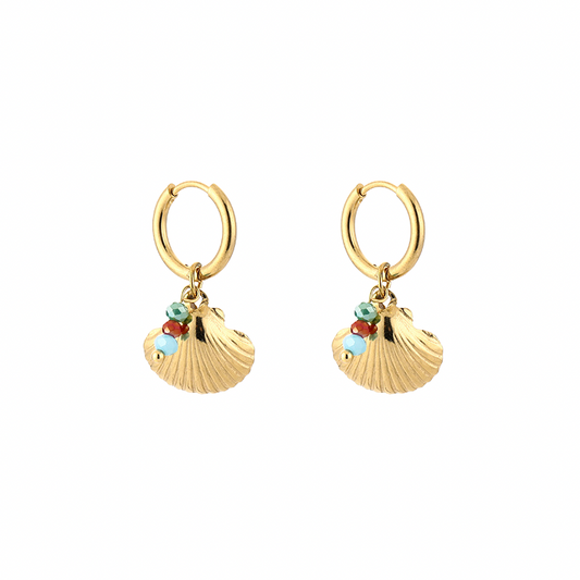 Oorbellen | Schelp - Louxx the brand