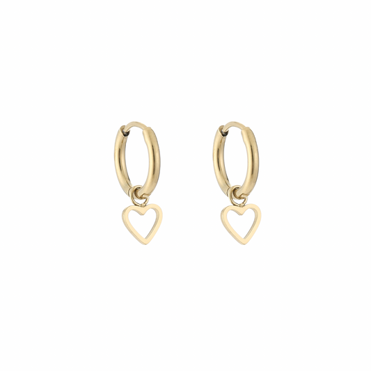 Oorbellen | Hart - Louxx the brand