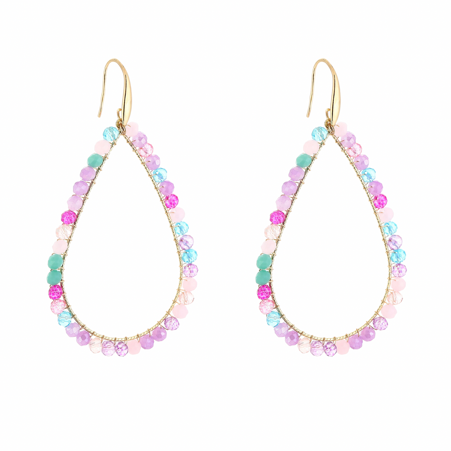 Oorbellen | Kralen druppel