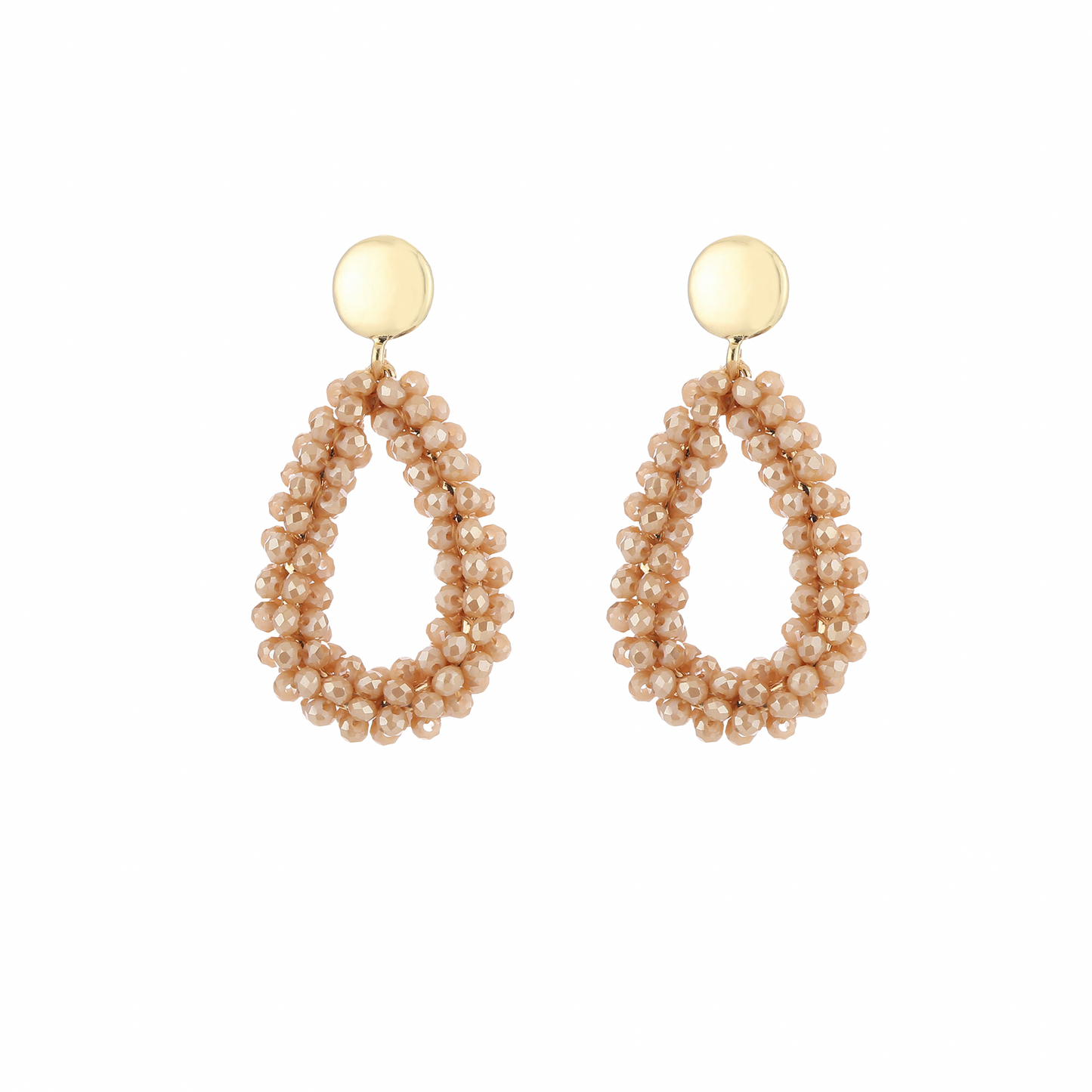 Oorbellen | Druppelvorm kralen