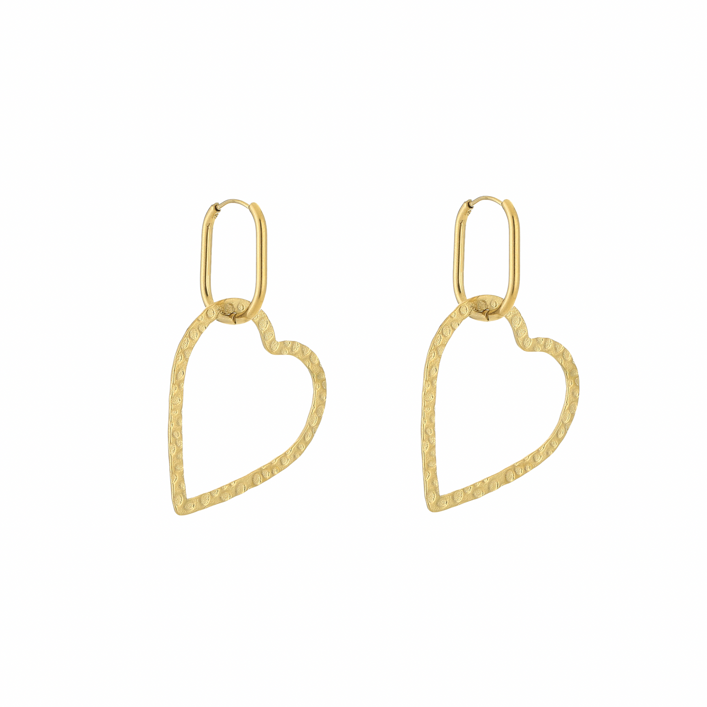 Oorbellen | Hart open