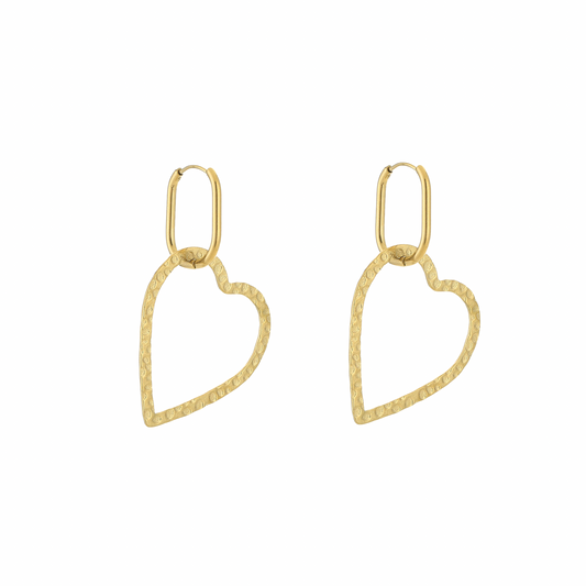 Oorbellen | Hart open
