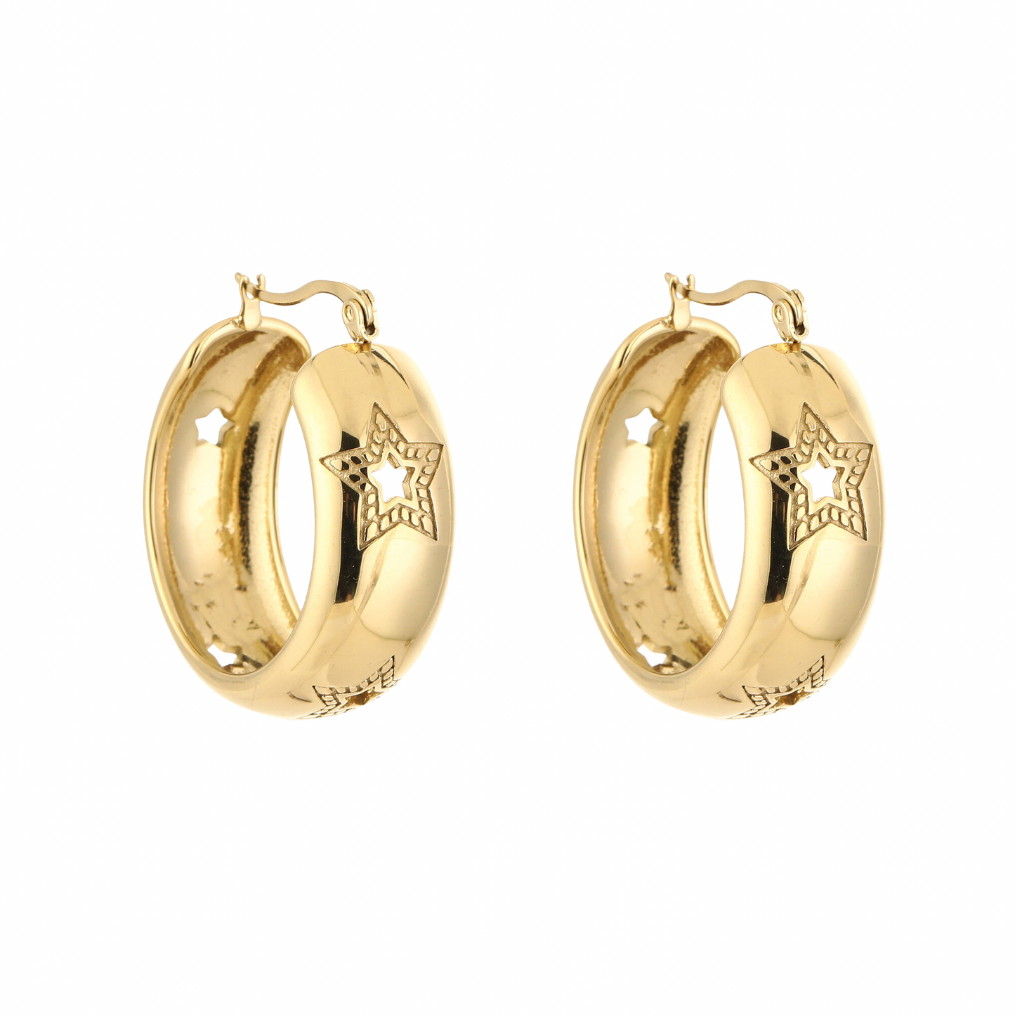 Oorbellen | Ster Hoops