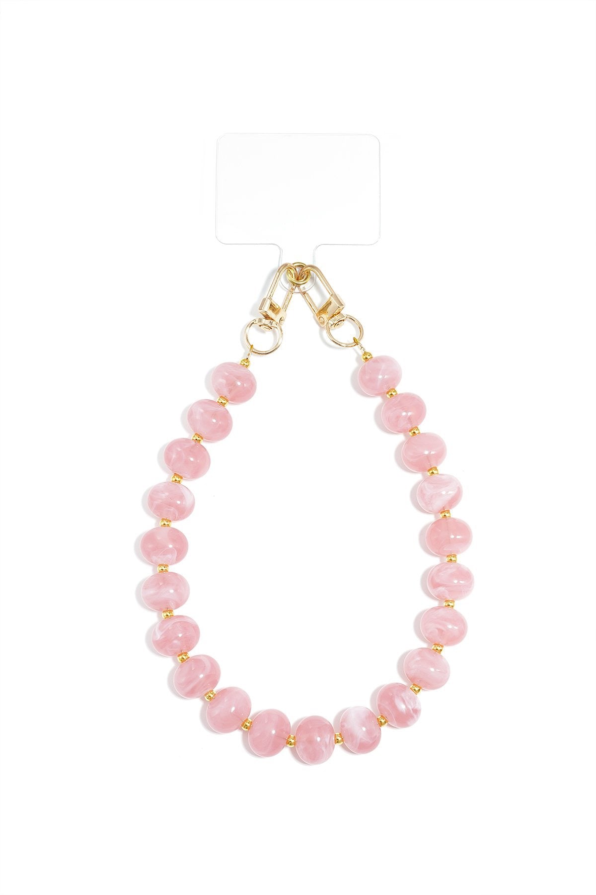 Telefoonkoordje | Swirl Beads - Louxx the brand