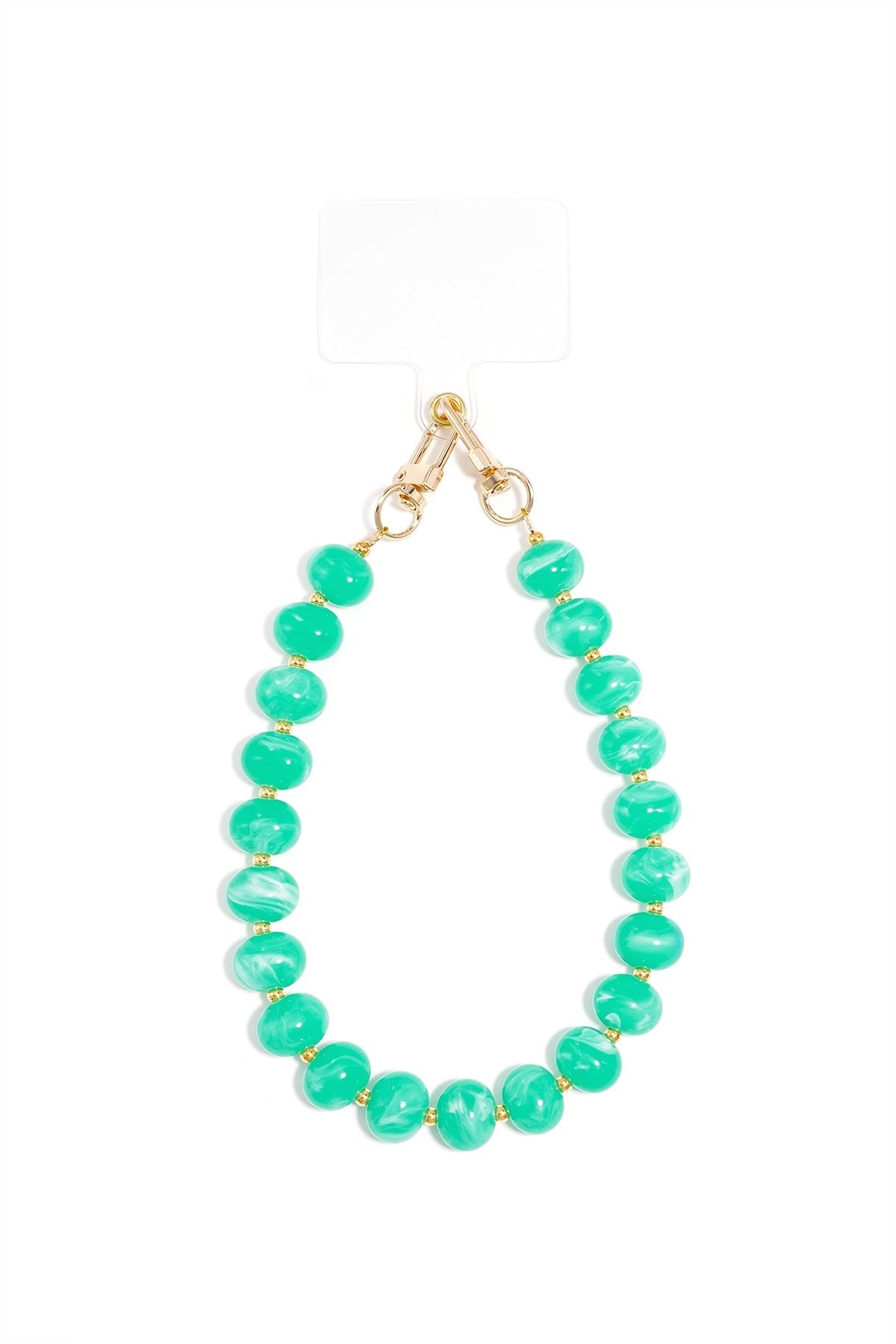 Telefoonkoordje | Swirl Beads - Louxx the brand