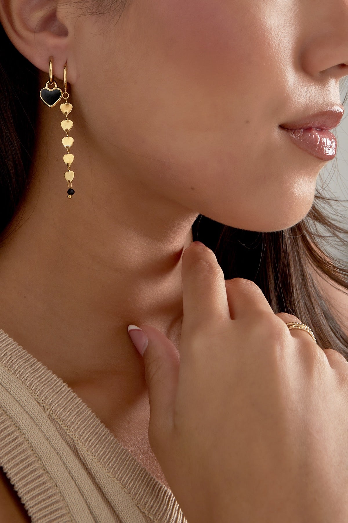 Oorbellen | Hart - Louxx the brand